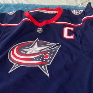 Columbus blue jackets Foligno jersey